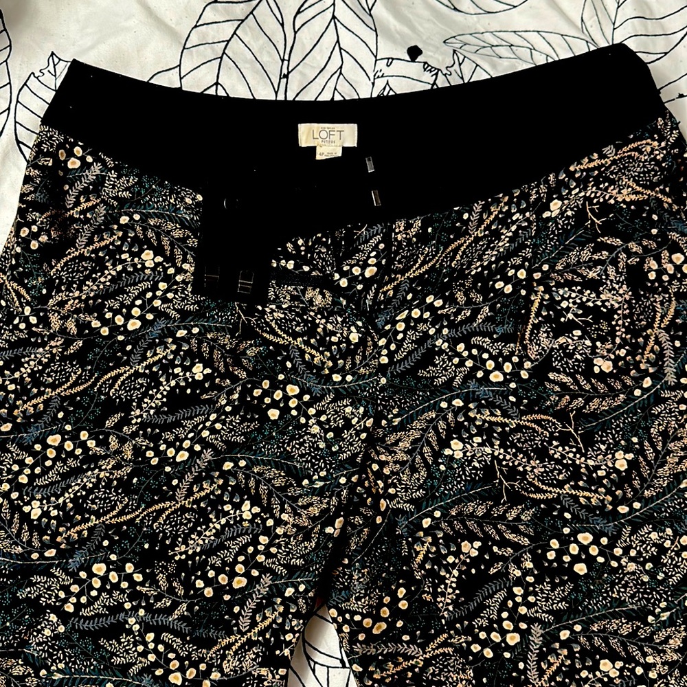 Silky capris